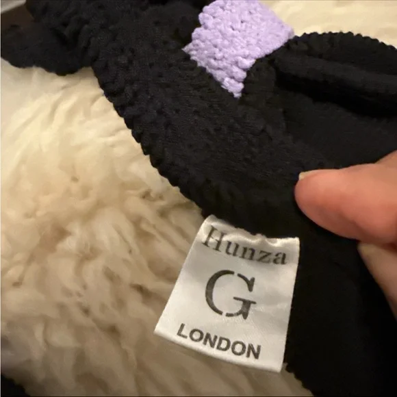 Hunza G Elektra Black and lilac - Picture 9 of 10